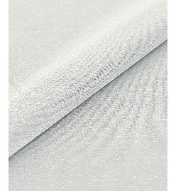 le.coeur blanc「《手洗い可能》シンプルラメＴシャツ」|Tシャツ・カットソー|