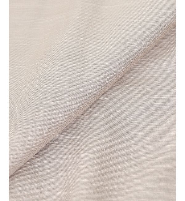  「《手洗い可能》シアー麻シャンブレードロストギャザーシャツ」|シャツ・ブラウス|