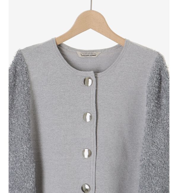  「《手洗い可能》TORRAZZO DONNA別注 フレアケープニットカーデ」|カーディガン|