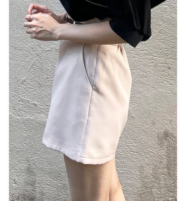 MAJESTICLEGON「クラシックベルト付きショートパンツ」|その他|