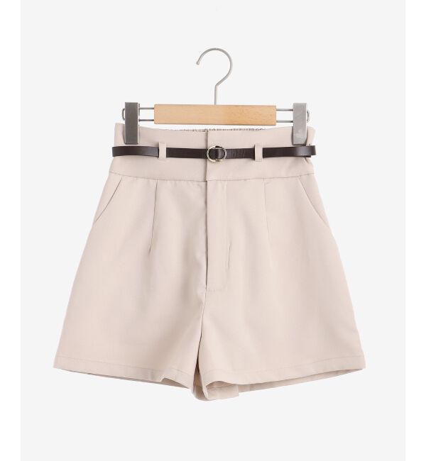 MAJESTICLEGON「クラシックベルト付きショートパンツ」|その他|