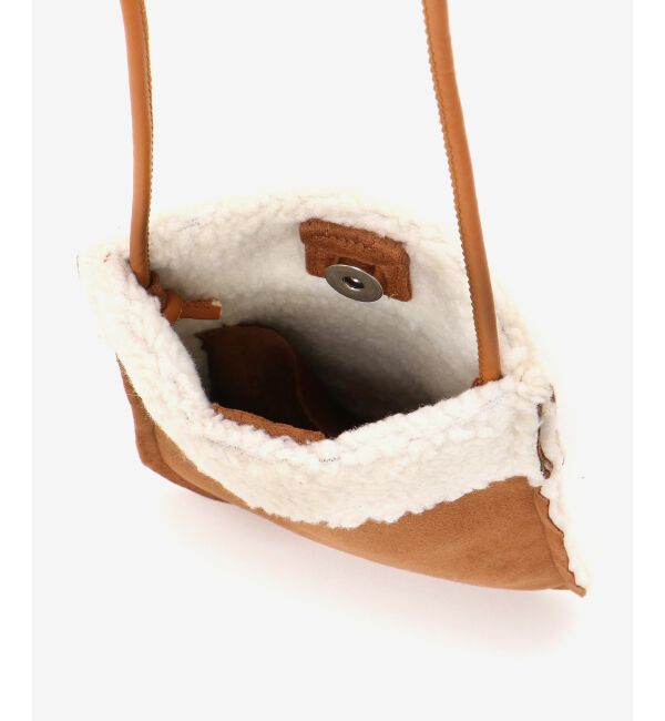 MAJESTICLEGON「ムートン風ポシェット」|ショルダー・メッセンジャー|