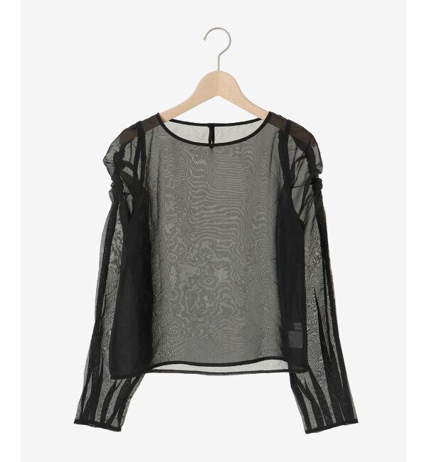 MAJESTICLEGON「シアーパワショルトップス」|シャツ・ブラウス|