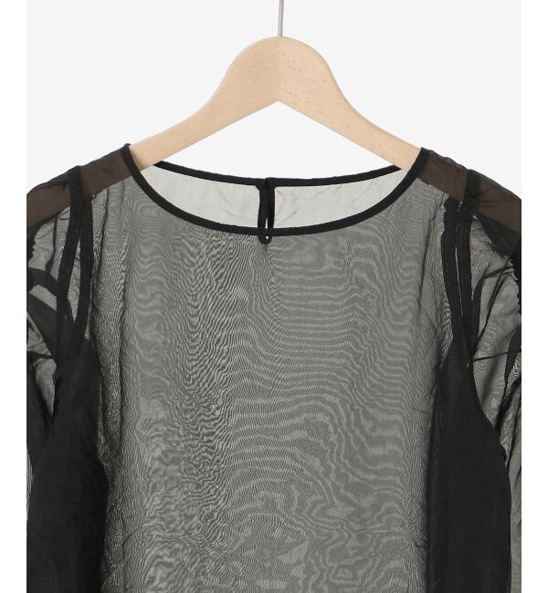 MAJESTICLEGON「シアーパワショルトップス」|シャツ・ブラウス|