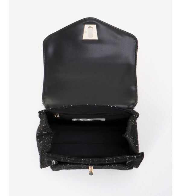 MAJESTICLEGON「パールチェーンクラシカルバッグ」|ショルダー・メッセンジャー|