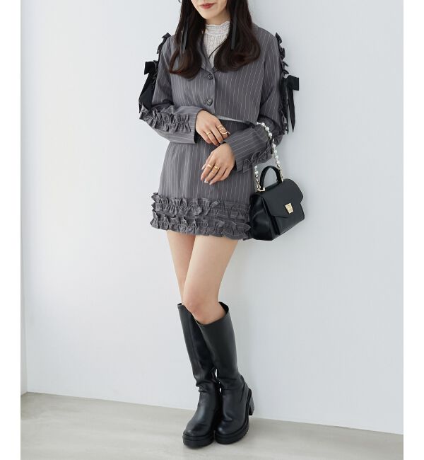 MAJESTICLEGON「ホイップフリルスカパン」|スカート|