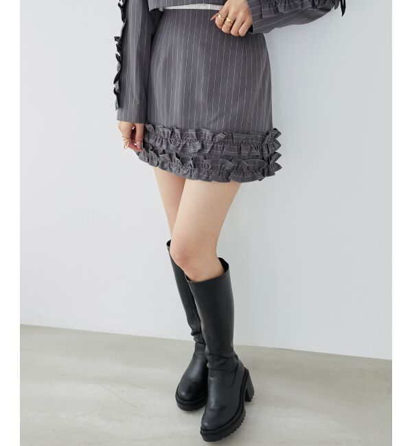 MAJESTICLEGON「ホイップフリルスカパン」|スカート|