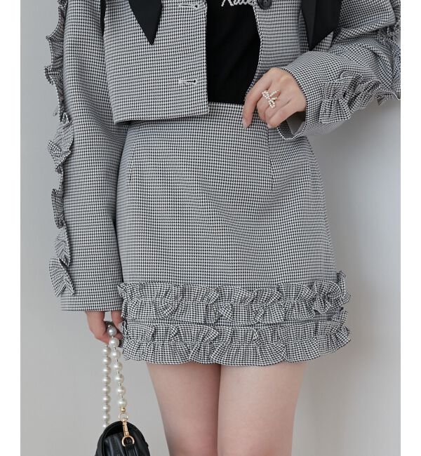 MAJESTICLEGON「ホイップフリルスカパン」|スカート|