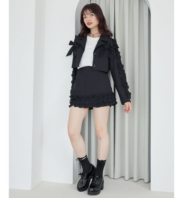 MAJESTICLEGON「ホイップフリルスカパン」|スカート|