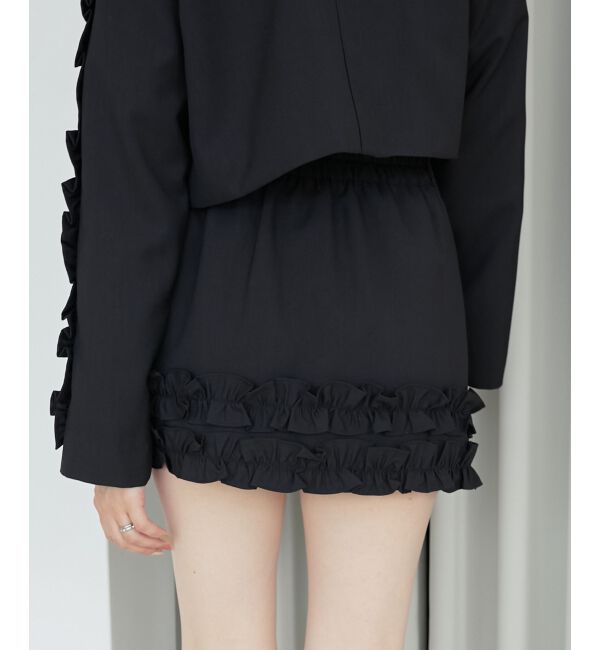 MAJESTICLEGON「ホイップフリルスカパン」|スカート|