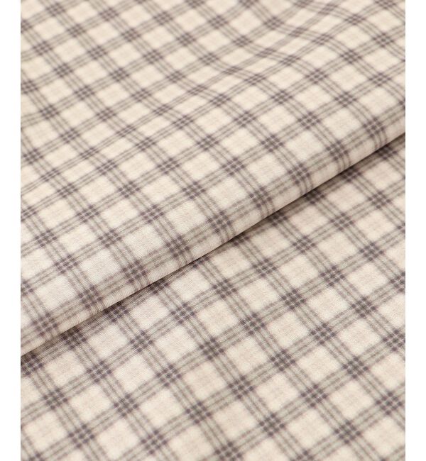 MAJESTICLEGON「プチフリルチェックキャミワンピース」|ワンピース|