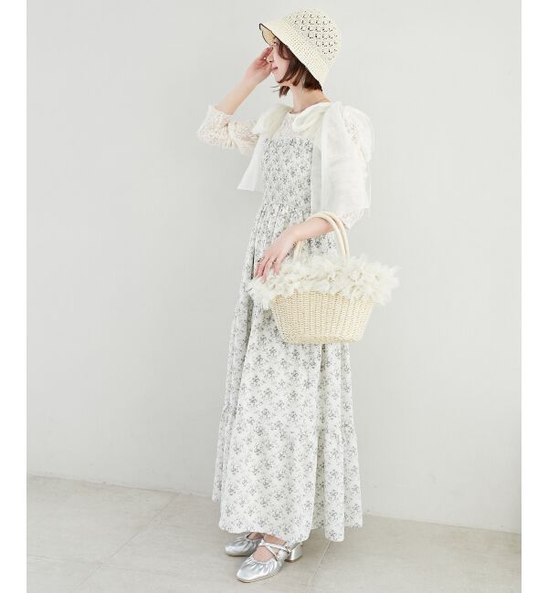  「フリルチュールかごバッグ」|かごバッグ|