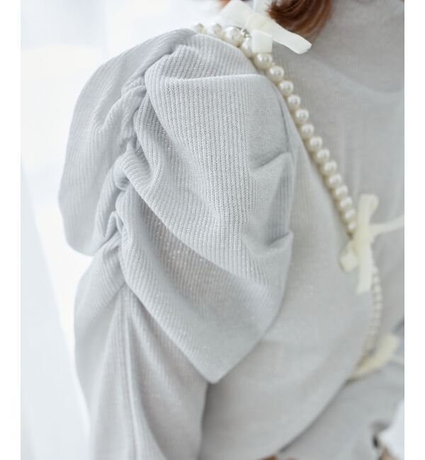 MAJESTICLEGON「Ladyライクパワショルトップス」|Tシャツ・カットソー|