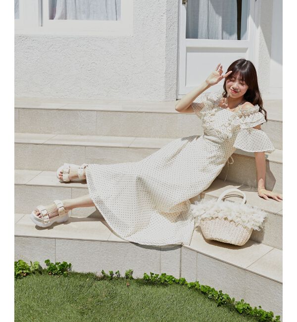  「ジェリーソールギャザースポサン」|サンダル|