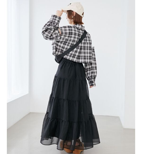  「オープンショルダーショートシャツ」|シャツ・ブラウス|