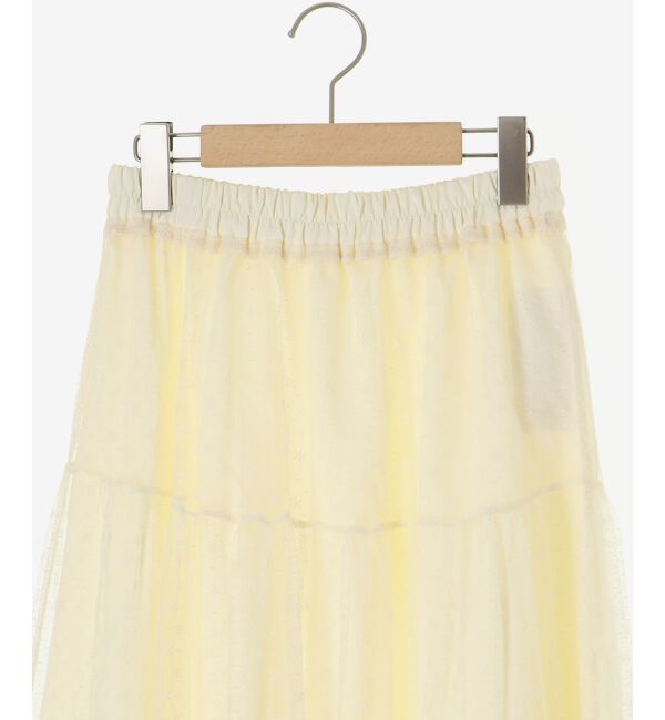  「ティアードレースフリルスカート」|スカート|