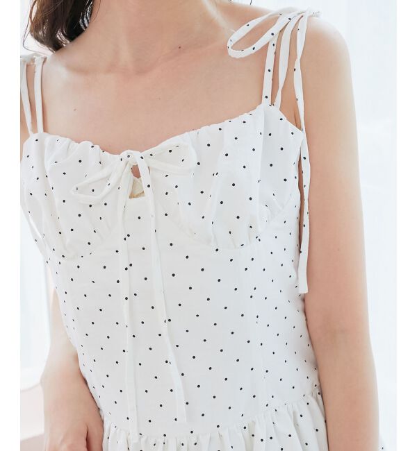  「レースチョーカーセットバルーンミニワンピ」|ワンピース|