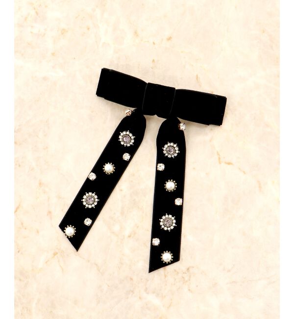  「ビジューリボンバレッタ」|その他|