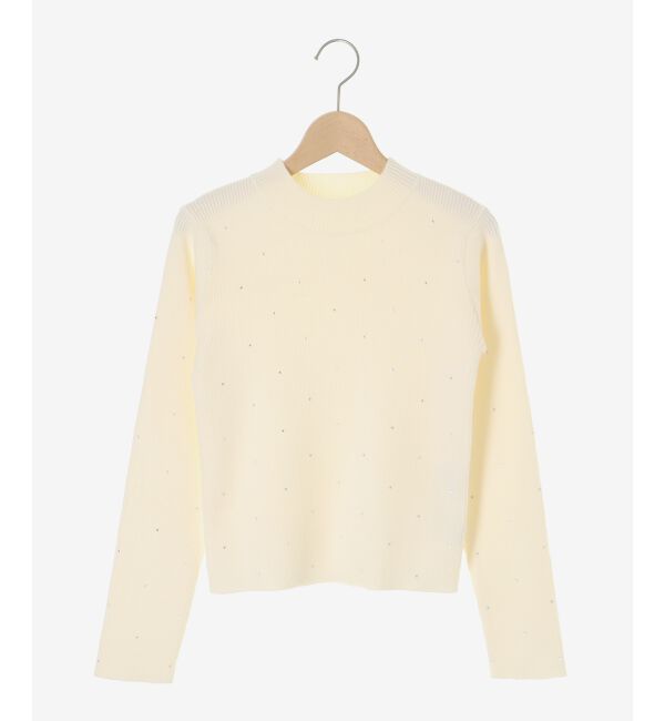  「キラキラハイネックニット」|ニット・セーター|