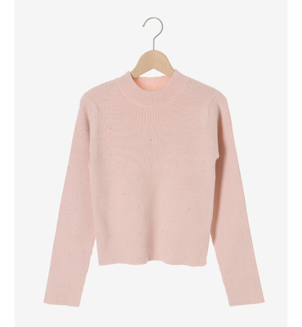  「キラキラハイネックニット」|ニット・セーター|