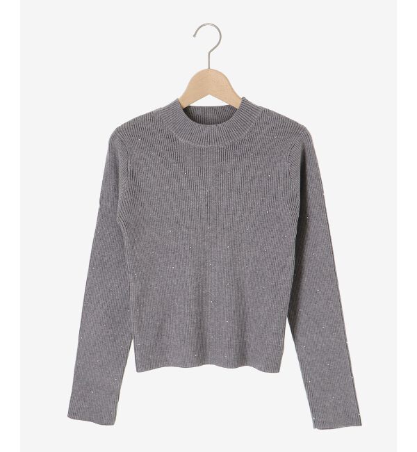  「キラキラハイネックニット」|ニット・セーター|