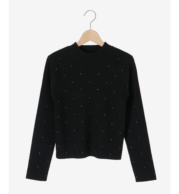  「キラキラハイネックニット」|ニット・セーター|