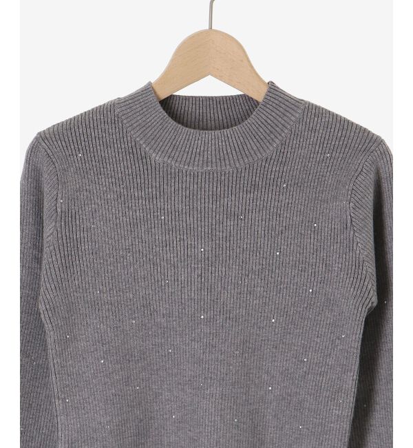  「キラキラハイネックニット」|ニット・セーター|