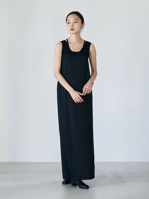 earth music&ecology「バックリボンキャミワンピース」|ワンピース|