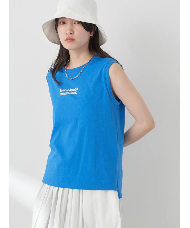 earth music&ecology「ノースリロゴT」|Tシャツ・カットソー|