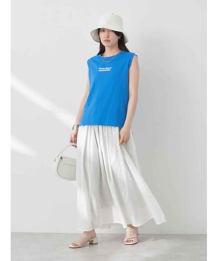 earth music&ecology「ノースリロゴT」|Tシャツ・カットソー|