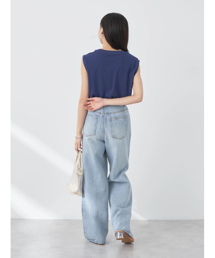 earth music&ecology「ノースリロゴT」|Tシャツ・カットソー|