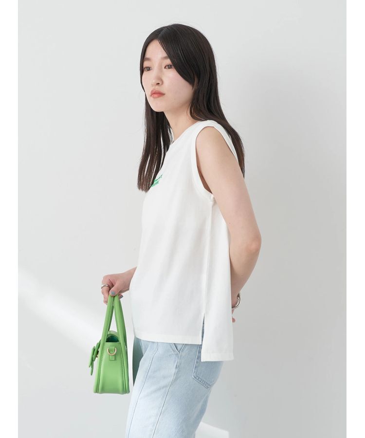 earth music&ecology「ノースリロゴT」|Tシャツ・カットソー|