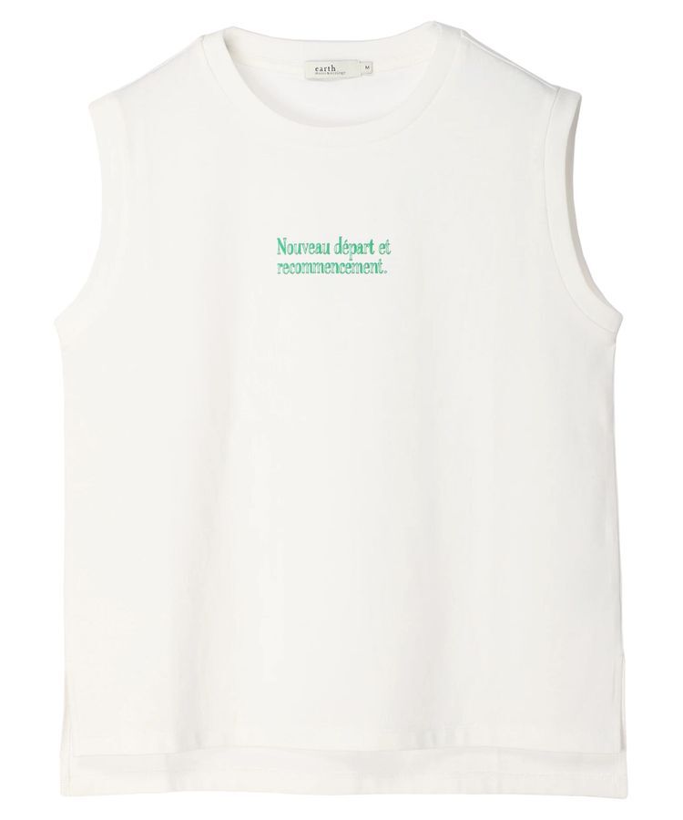 earth music&ecology「ノースリロゴT」|Tシャツ・カットソー|