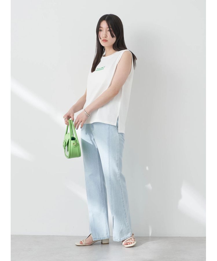 earth music&ecology「ノースリロゴT」|Tシャツ・カットソー|