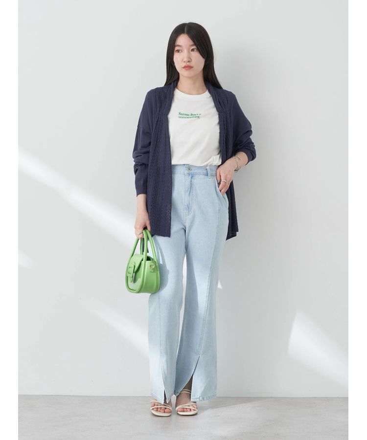 earth music&ecology「ノースリロゴT」|Tシャツ・カットソー|