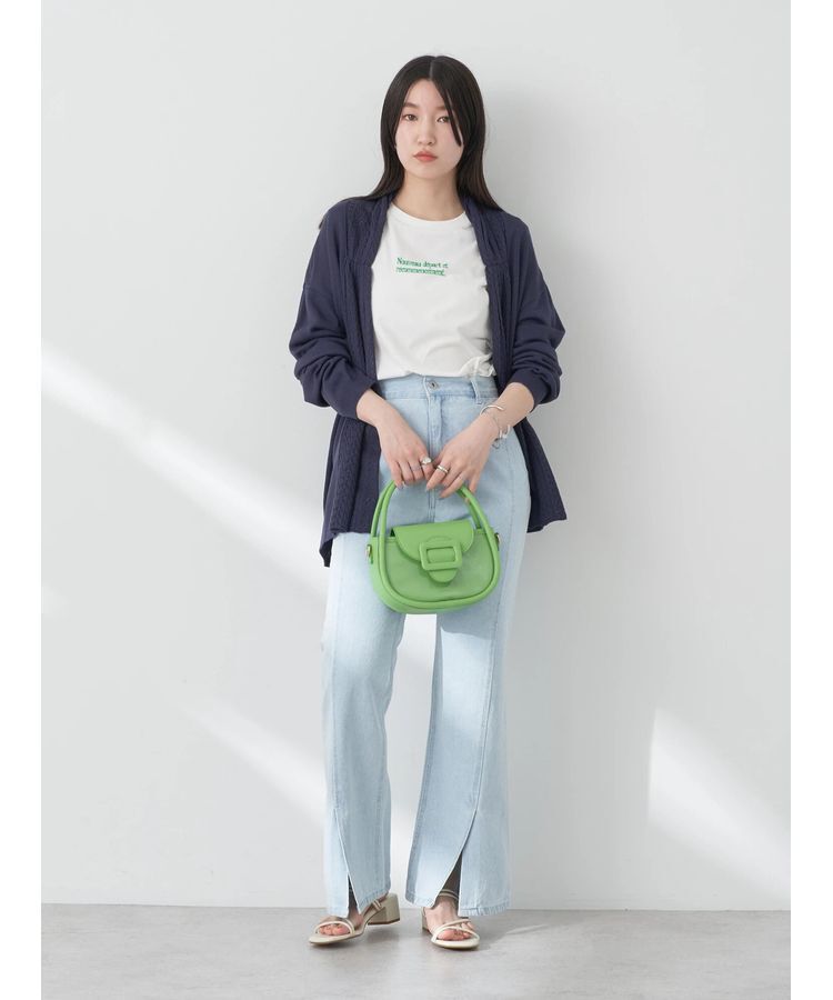 earth music&ecology「ノースリロゴT」|Tシャツ・カットソー|