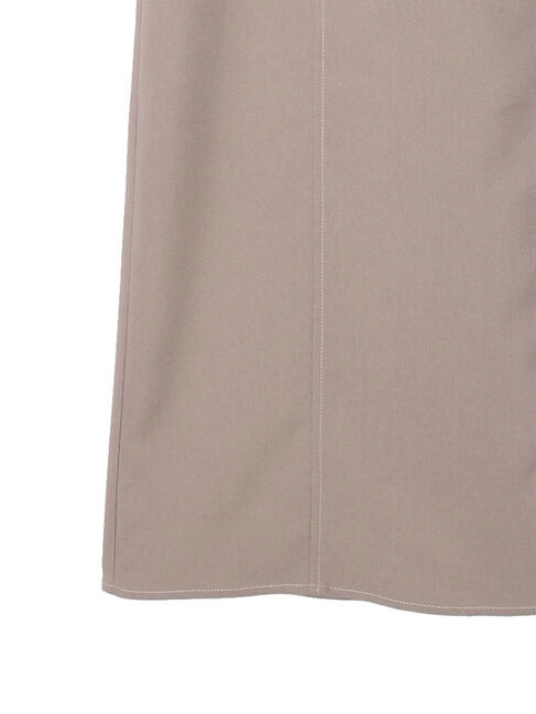 earth music&ecology「配色ステッチパフスリーブワンピース」|ワンピース|