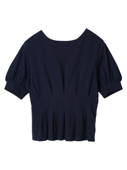 earth music&ecology「前後2WAYウエストペプラムプルオーバー」|Tシャツ・カットソー|