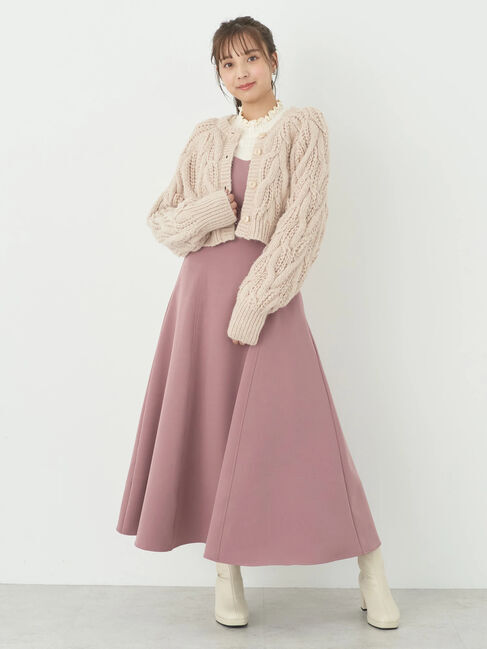 earth music&ecology「パールストラップキャミワンピース」|ワンピース|