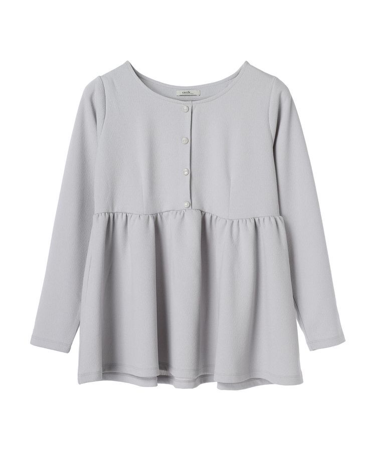 earth music&ecology「ペプラムカットプルオーバー」|Tシャツ・カットソー|