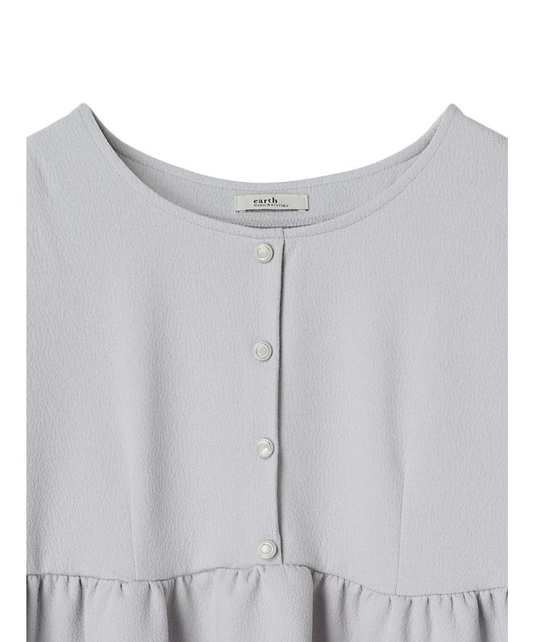earth music&ecology「ペプラムカットプルオーバー」|Tシャツ・カットソー|