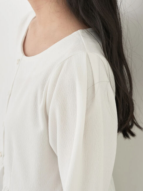 earth music&ecology「ペプラムカットプルオーバー」|Tシャツ・カットソー|