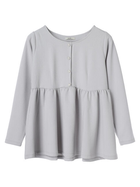 earth music&ecology「ペプラムカットプルオーバー」|Tシャツ・カットソー|