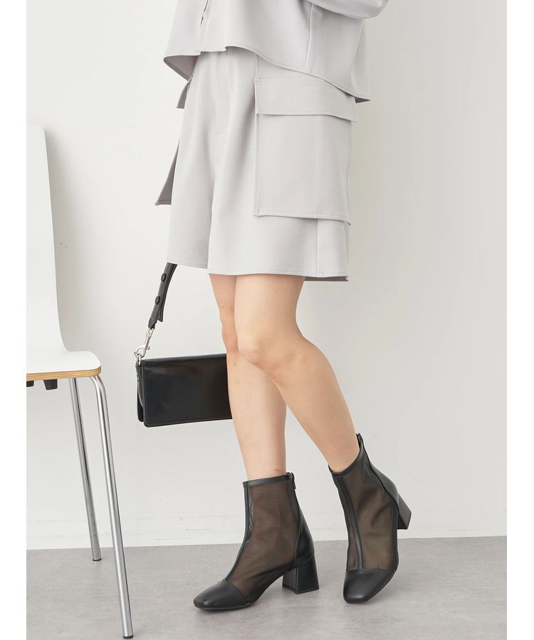 earth music&ecology「デザインポケットショートパンツ」|その他|Light Gray