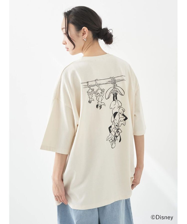 earth music&ecology「Goofy&Max/バックプリントねずみTee」|Tシャツ・カットソー|