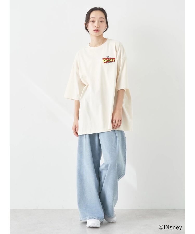 earth music&ecology「Goofy&Max/バックプリントねずみTee」|Tシャツ・カットソー|