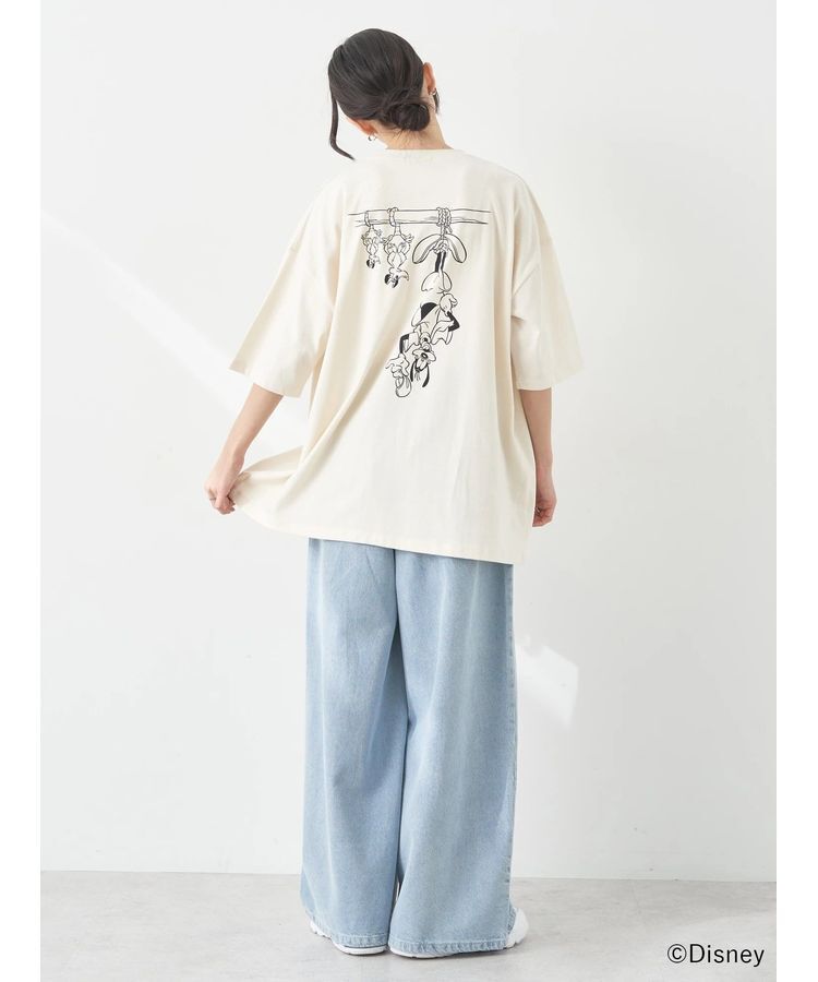 earth music&ecology「Goofy&Max/バックプリントねずみTee」|Tシャツ・カットソー|