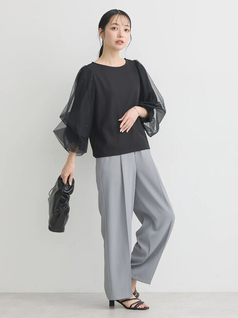 earth music&ecology「キラキラストーンプルオーバー」|Tシャツ・カットソー|