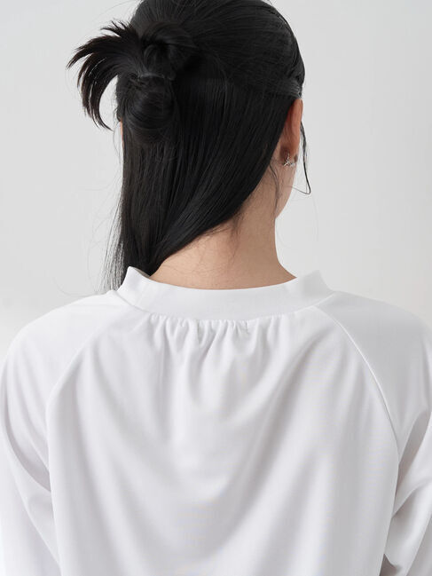 earth music&ecology「スポーティー刺繍ロゴT」|Tシャツ・カットソー|