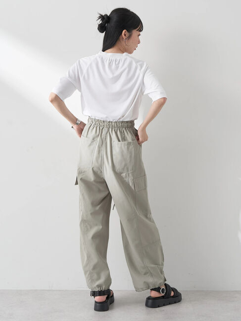 earth music&ecology「スポーティー刺繍ロゴT」|Tシャツ・カットソー|